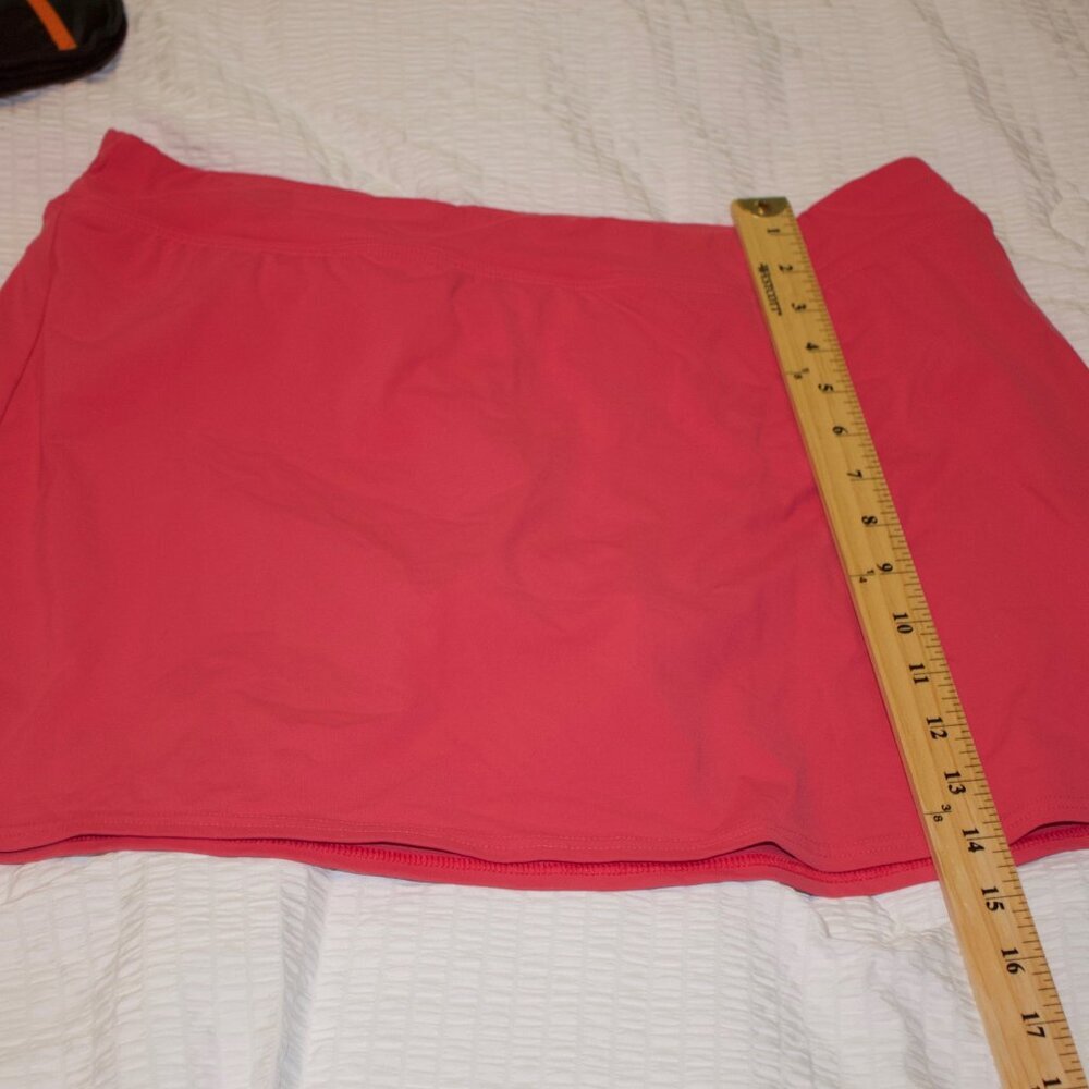 Lands' End Plus Swim Tankini Top & Swim Bottom Set Size 14 Pink - Picture 6 of 9